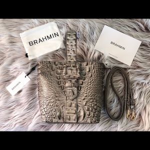 Brahmin Faith Crossbody Bag Mercury Melbourne